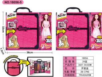 MEGA Set Wardrobe + Doll