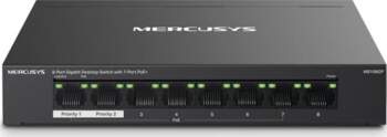 Mercusys MS108GP komutators