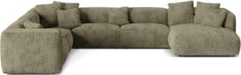 Micadoni Modular Left Corner Sofa, &quot