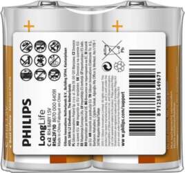 Philips Battery R14 1.5V LONGLI