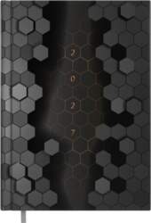 Timer Darba burtnīca A5 "Hexagon&quot