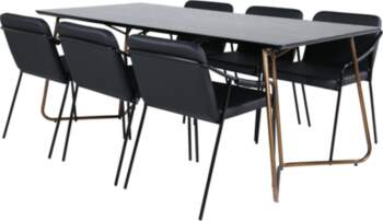 VentHon Petra Dining Table - Distressed