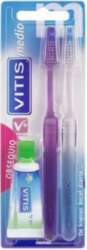 Vitis Duplo Medium Brush Anticaries 15ml