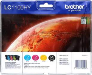 "Brother LC-1100HY VALUEPACK"