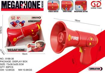 ... Megaphone Red