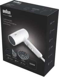 Matu fēns Braun BRHD226E, balts