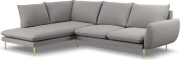 Cosmopolitan Design Boucle Left Corner Sofa