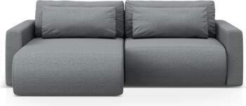 Cosmopolitan Design Corner Sofa With Bed