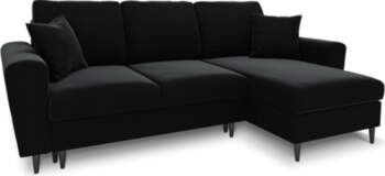 Cosmopolitan Design Corner Sofa With Bed