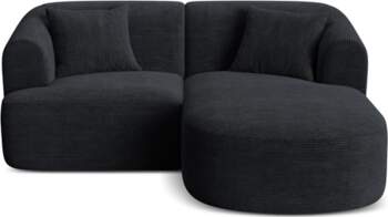 Cosmopolitan Design Modular Right Corner Sofa