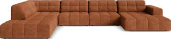Cosmopolitan Design Panoramic Left Corner Sofa