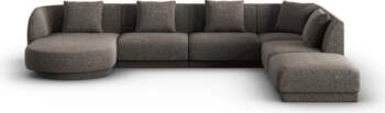 Cosmopolitan Design Panoramic Right Corner Sofa