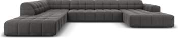 Cosmopolitan Design Velvet Panoramic Left Corner