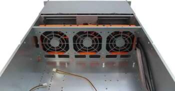 Inter-Tech 4U-4416 Melna