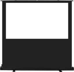 Maclean Portable Projection Screen, Compact, Floor-Standing