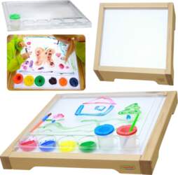 Masterkidz LED sensoru rāmis ar caurspīdīgu