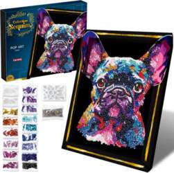 Mattel Create a picture from sequins
