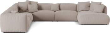 Micadoni Modular Left Corner Sofa, &quot