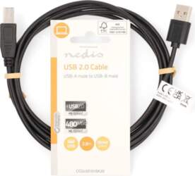 Nedis Printer Cable 480 Mbps 2m