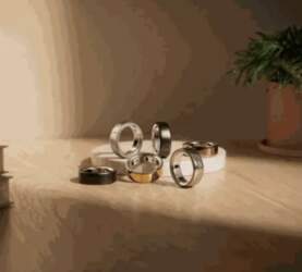 Oura Ring 4 smart ring, Stealth