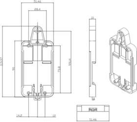 Sonoff Rail mounting bracket DR