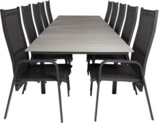 VentHon Levels Table 229/310 - Black/Grey