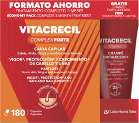 VITACRECIL COMPLEX FORTE kapsulas + šampūns