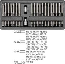 YATO DRAWER INSERT BIT SET 40