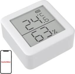 SwitchBot 27641 Termometrs un Higrometrs, Balts