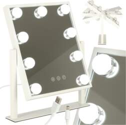 Grima spogulis ar 9 LED spuldzēm