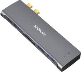 HUB 6in2 MOKiN USB-C priekš Macbook