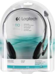 Logitech H110 Stereo Headset datora austiņas