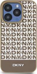 DKNY iPhone 15 vāciņš Leather Printed