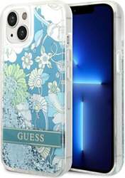 Guess Flower Liquid Glitter iPhone 14