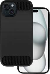 IPhone 15 Plus vāciņš Carbon, melns