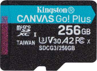 Kingston Canvas Go! Plus 256GB microSD