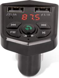 Maxlife MXFT-02 Bluetooth FM raidītājs, Melns
