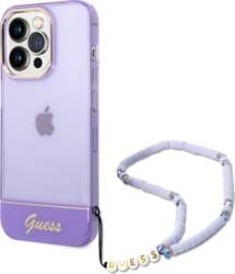 Guess Translucent Pearl Strap iPhone 14