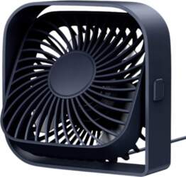 Generic Mini galda ventilators USB, zils