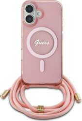 Guess Crossbody Cord Script MagSafe iPhone