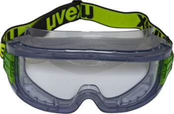 Aizsargbrilles uvex ultravision, pelēkas / zaļas