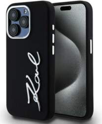 Karl Lagerfeld Silicone Metal Script Logo