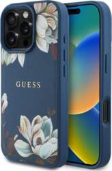 Guess Grained Printed Flower Pattern MagSafe