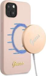 Guess Silicone Script Gold Logo vāciņš