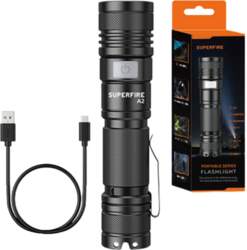 Lukturis Superfire A2, 650lm, USB |