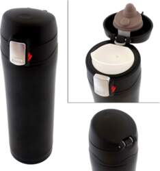 Termokrūze 450ml, Melna - thermal mug
