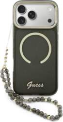 Guess IML Glitters Script Strap MagSafe