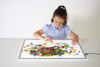 Montessori Translucent Colour Counters