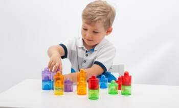 Montessori Translucent Colour Pot Set
