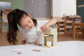 Montessori Coffee Machine Set